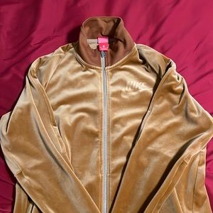 Medium Gold/Bronze Nike Velour Jacket